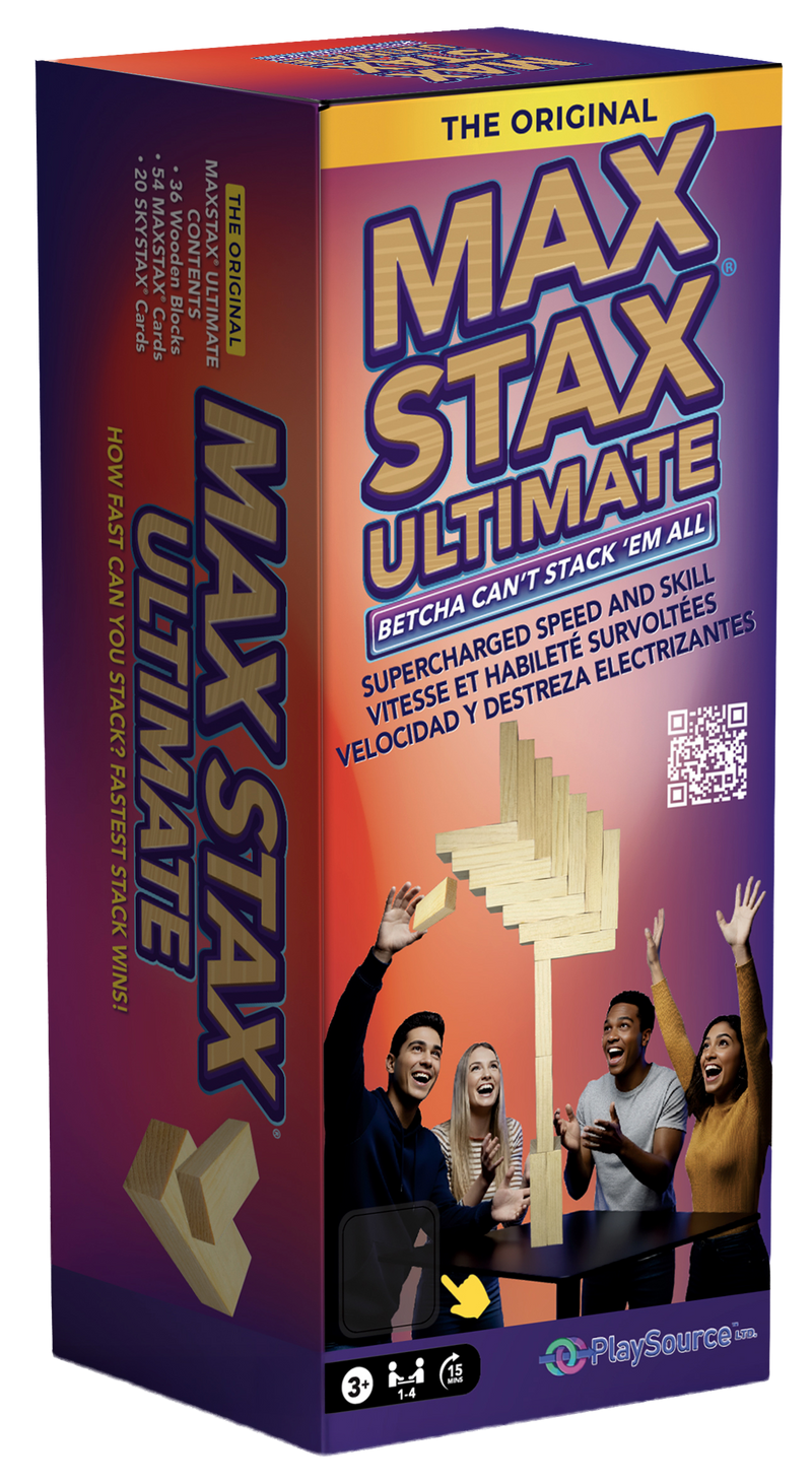 MAXSTAX™ ULTIMATE - 2 Games! More Players! Maximum Fun! – MaxStax™ Game ...